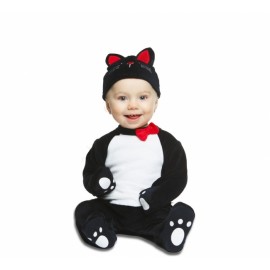 Disfraz de Gatito Negro para Bebé