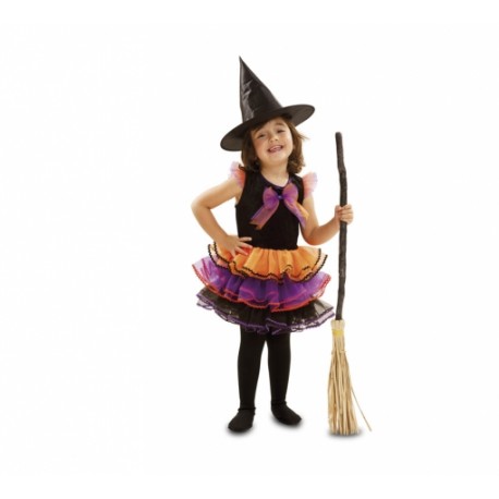 Disfraz de Brujita Fantasía para Niña
