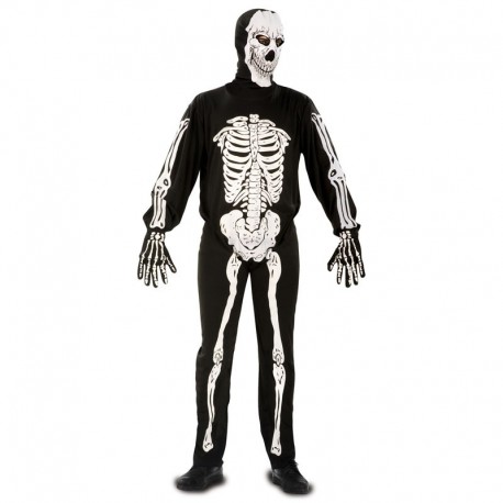 Disfraz de Esqueleto Entero Adulto
