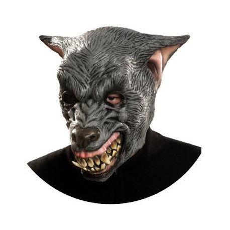 Máscara de Full Hombre Lobo de Látex