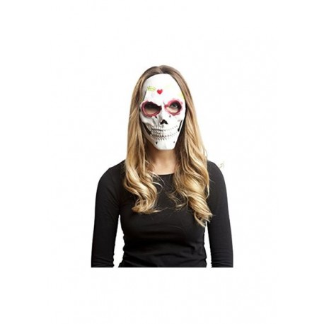 Máscara de Media Cara Day of Dead de Látex