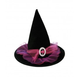 Sombrero de Bruja con Detalle