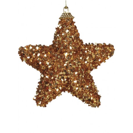 Blíster 3 Estrellas Escarcha 6 Cms