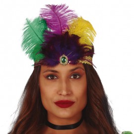 Cinta Joya Con Plumas