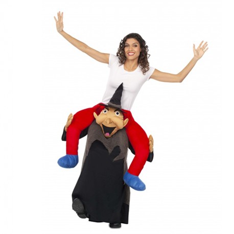 Disfraz de Ride-On con Bruja