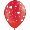 Globos Rojos con Corazones