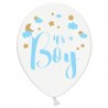 6 Globos de&nbsp;It's a Boy 30 cm