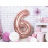 Globo Numero 6 Foil 86 cm