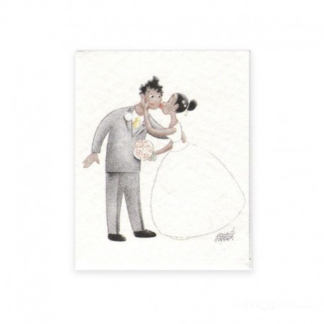 100 Tarjetas Librito Novios Beso