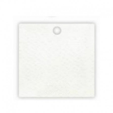 25 Tarjetas en Forma Cuadrada 4 cm x 4 cm