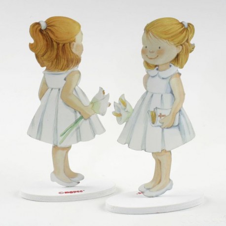 Figura para Tartas con Niña en Metal