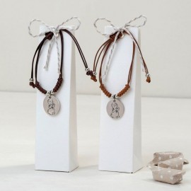 2 Estuches con Pulsera Angel con 3 Caramelos