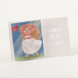 100 Tarjetas Librito Niña en Pradera 100 Tarjetas Librito Niña en Pradera