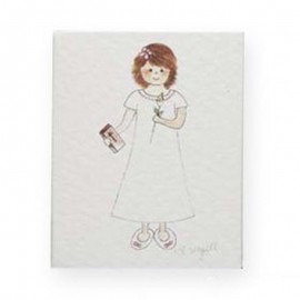 100 Tarjetas Niña con Lirio 100 Tarjetas Niña con Lirio
