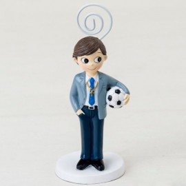 6 Portafotos Niño con Pelota 11 cm