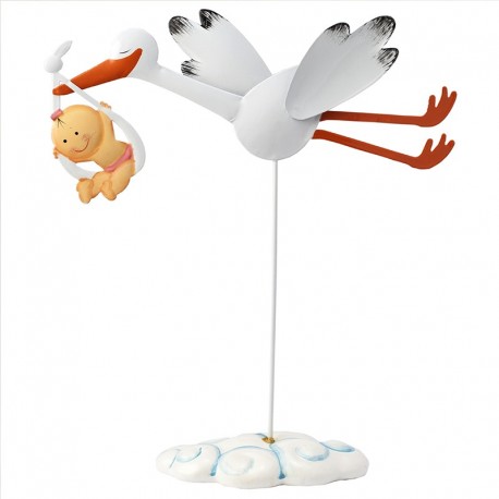 Figura para Tartas Cigüeña con Hatillo