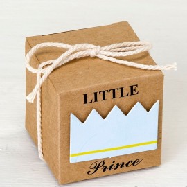 25 Cajitas Kraft Little Prince 5 cm