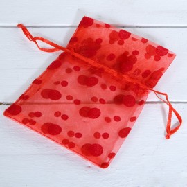 12 Bolsas con Topos 14x10 cm