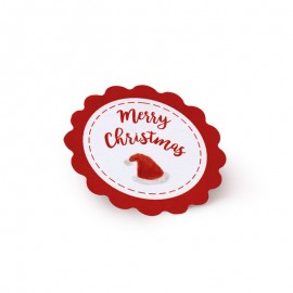 120 Etiquetas Adhesivas Merry Christmas Ondas 120 Etiquetas Adhesivas Merry Christmas Ondas