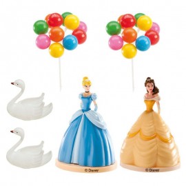 Decoracion Tarta Princesas Disney