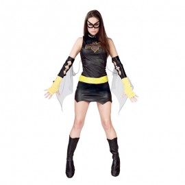 Disfraz de Bat Girl con Vestido para Mujer