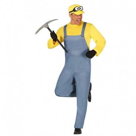 Disfraz de Minion Miniero para Hombre