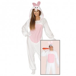 Disfraz de Pijama Conejito Suave para Adulto