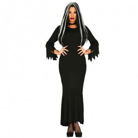 Disfraz de Dark Woman Vestido Largo para Mujer Disfraz de Dark Woman Vestido Largo para Mujer