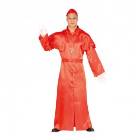 Disfraz de Cardenal con Sotana para Hombre