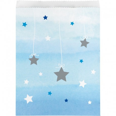 10 Bolsas Un Año Niño Little Star de Papel