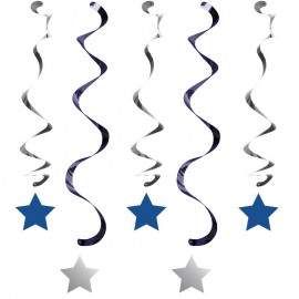 5 Decoraciones Colgantes Un Año Niño Little Star