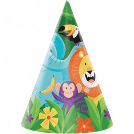8 Gorros Infantiles Animales de la Jungla