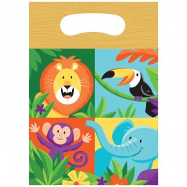 8 Bolsas Animales de la Jungla 8 Bolsas Animales de la Jungla