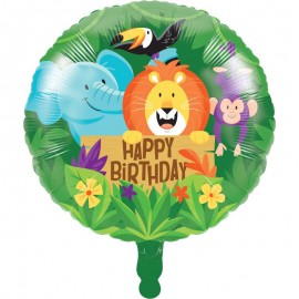Globo Foil Animales de la Jungla