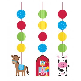 Decoraciones Colgantes Animales de la Granja