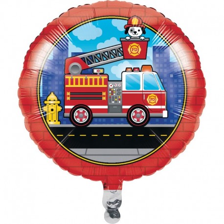 Globo Foil Bombero