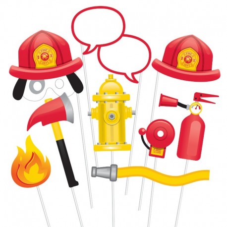 10 Accesorios Photocall Bombero