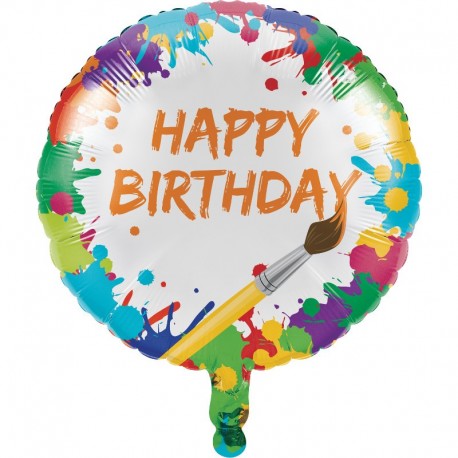 Globo Foil Fiesta Pintura
