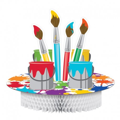 Centro de Mesa Fiesta Pintura