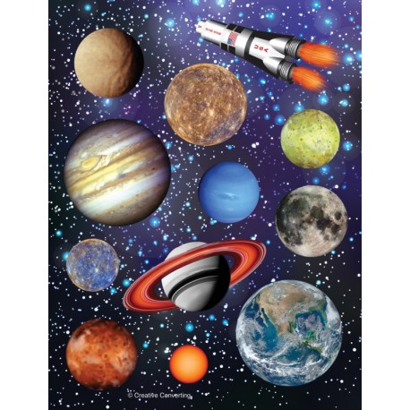 4 Stickers Espacio