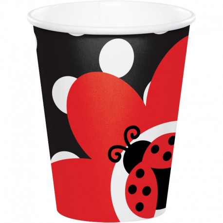 8 Vasos Mariquita