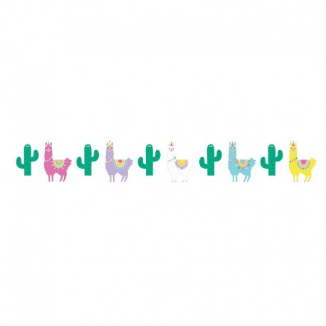 Guirnalda Llama Party
