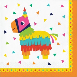 16 Servilletas Fiesta Mariachi 33 cm