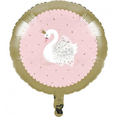 Globo Cisne Foil 45 cm