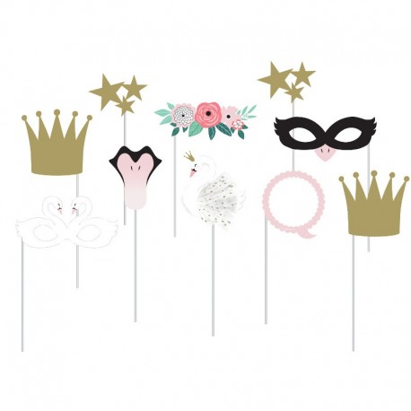 10 Accesorios Photocall Cisne