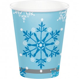 Vasos Copos de Nieve