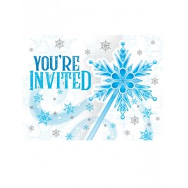 Invitaciones Copos de Nieve