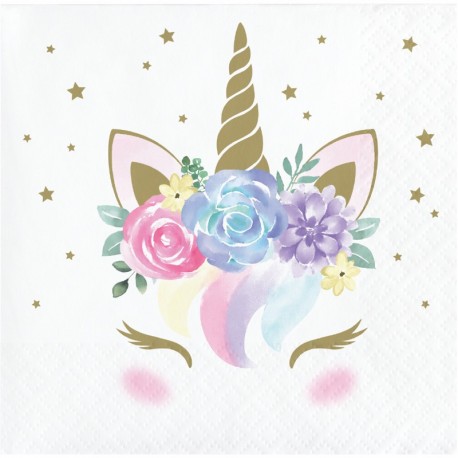 Servilletas Unicornio Baby de Papel