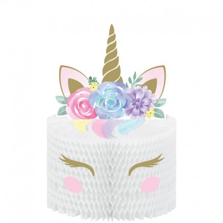 Centro de Mesa Unicornio Baby