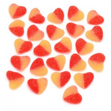 Chuches de Corazón Melocotón Boolies 1 kg